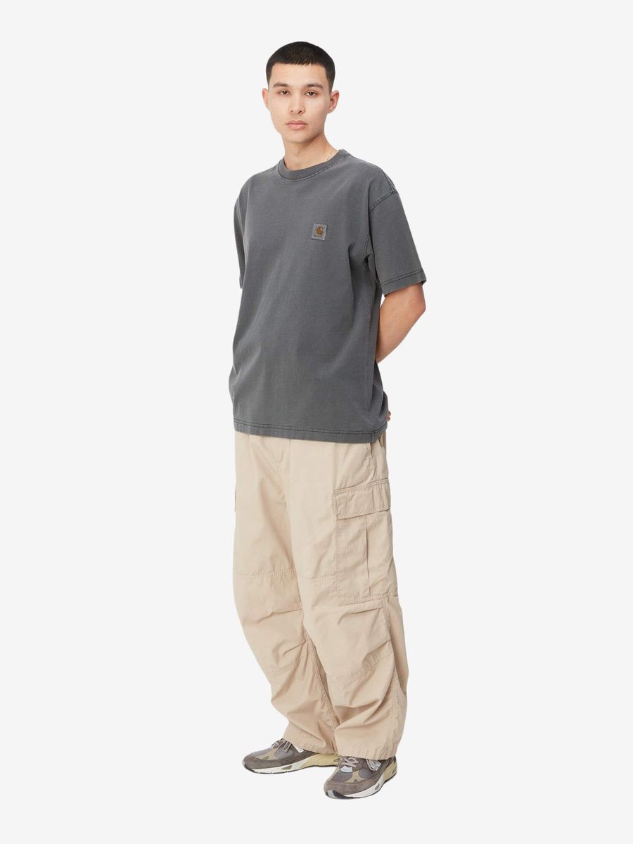 CARHARTT WIP — Футболка Nelson Black (Garment Dyed)