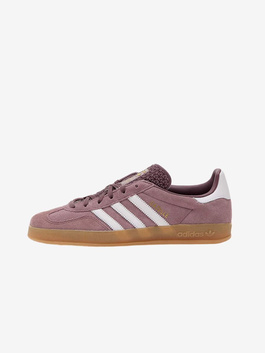 ADIDAS ORIGINALS — Gazelle Indoor Shadow Fig/White/Gum