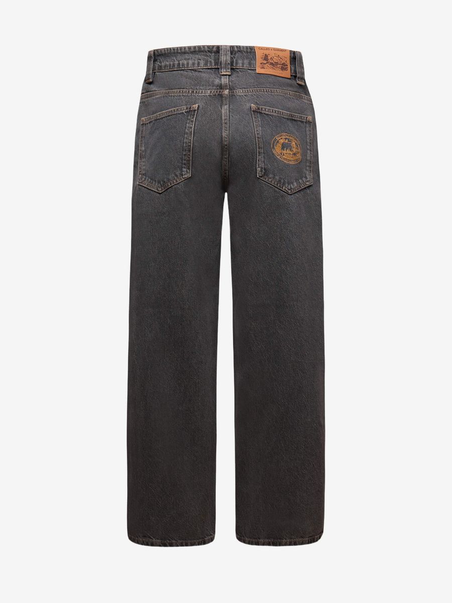 CALLED A GARMENT — Джинсы Pastoral Wide Black Washed