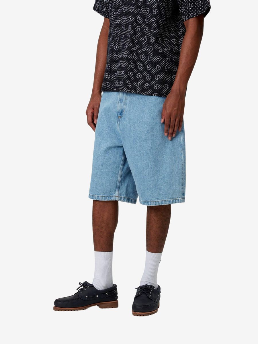 CARHARTT WIP — Шорты Brandon Blue (Stone Bleached)