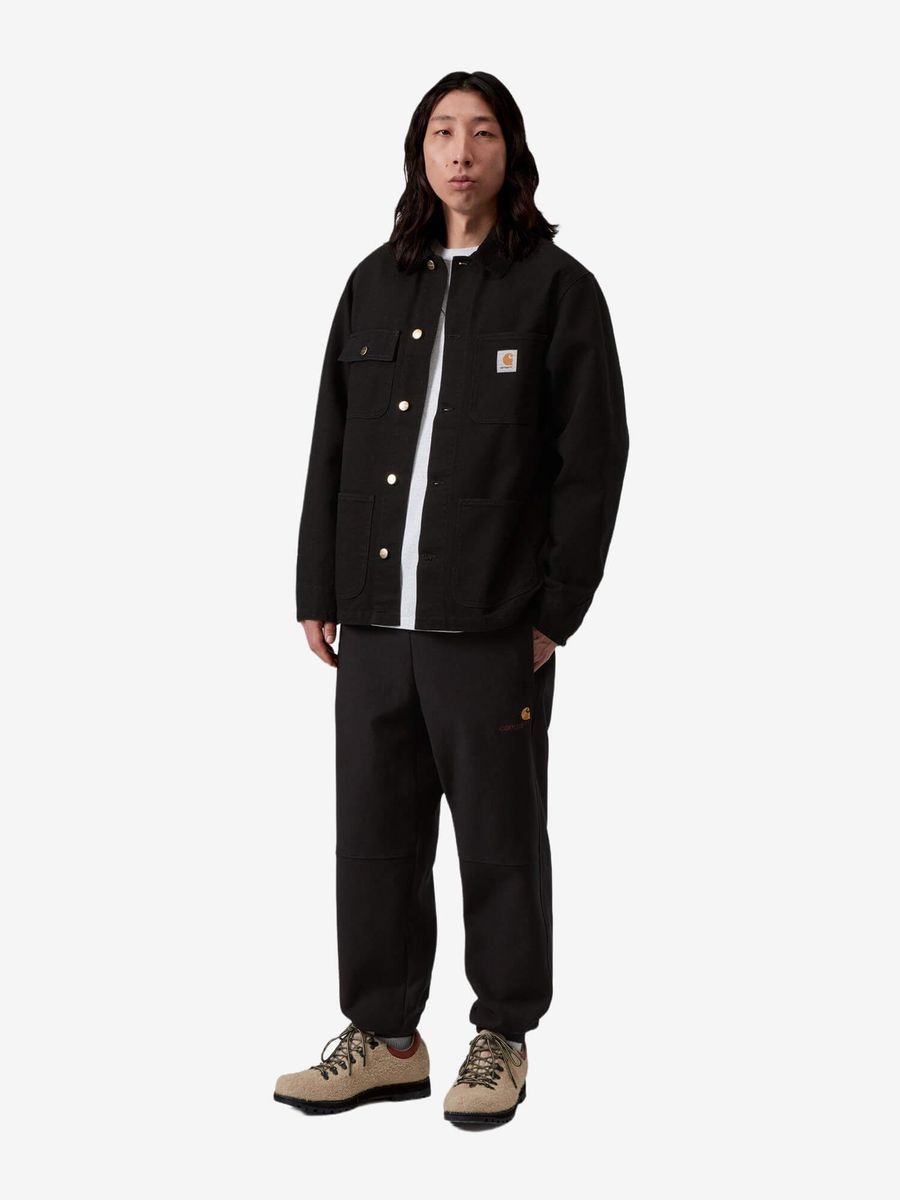 CARHARTT WIP — Штаны American Script Jogging Black
