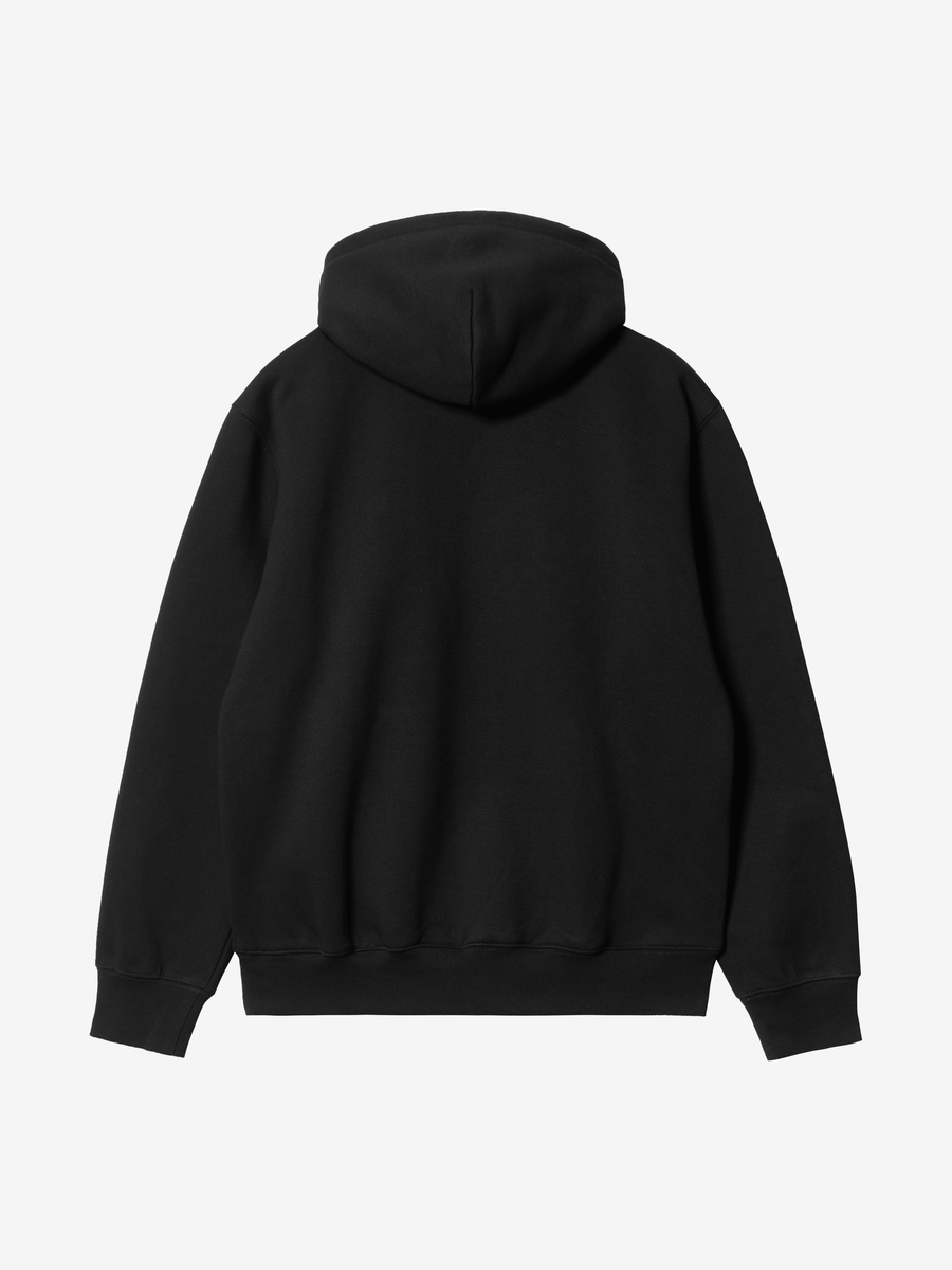 CARHARTT WIP — Худи Hooded Carhartt Black/White