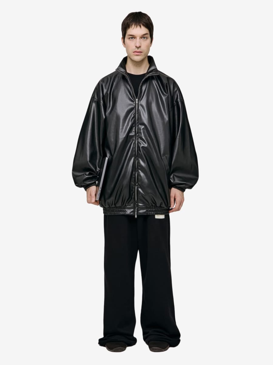 ZNY — Куртка Leather AW24 Black