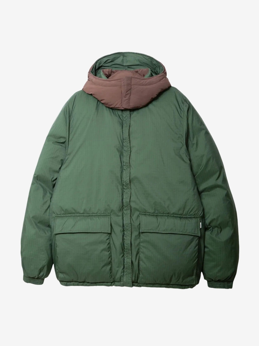 МЕЧ — Куртка Puffer Reversible Brown/Pine Green