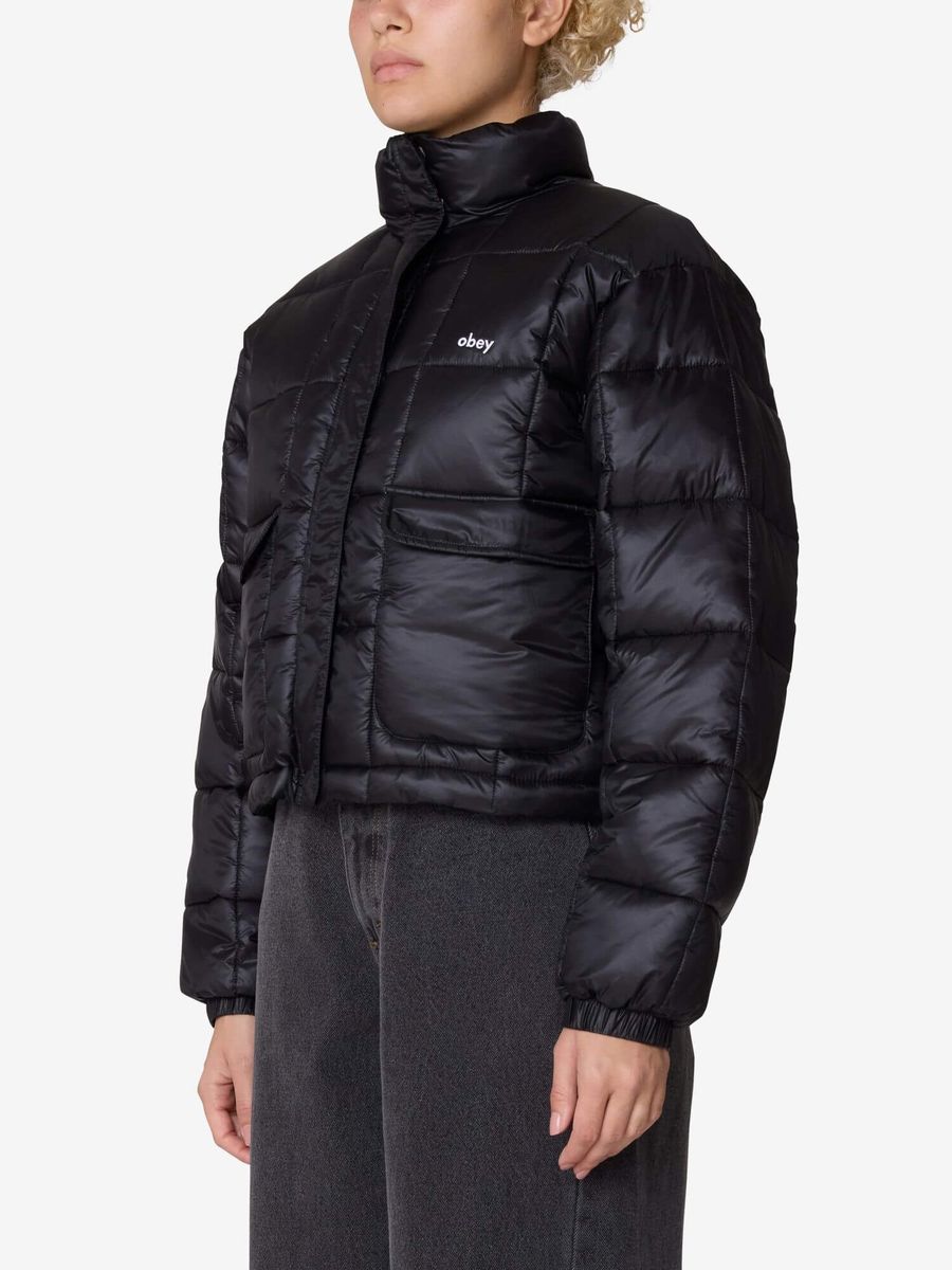 OBEY — Куртка Пуховик W Surface Puffer Black