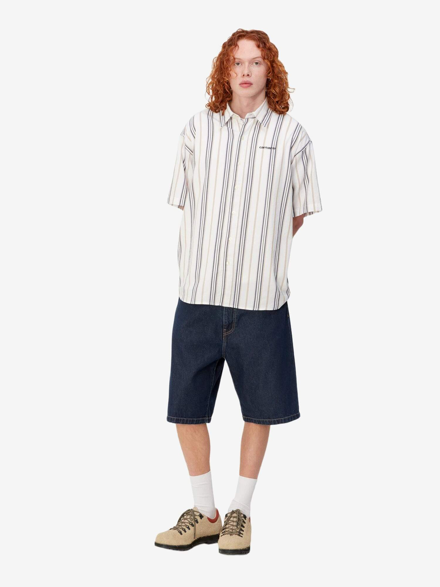 CARHARTT WIP — Шорты Landon Blue (Rinsed)