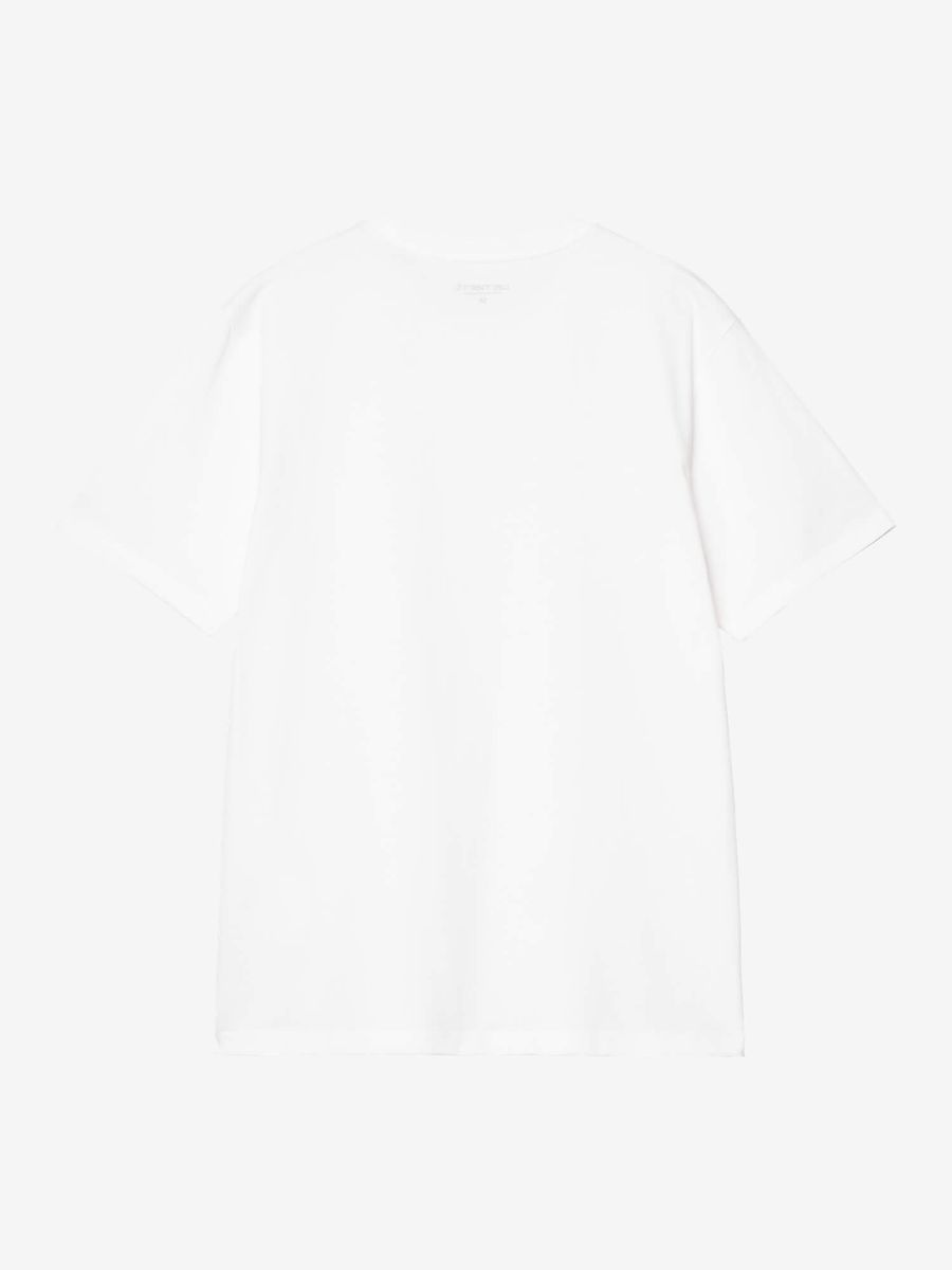 CARHARTT WIP — Футболка S/S Base White/Black