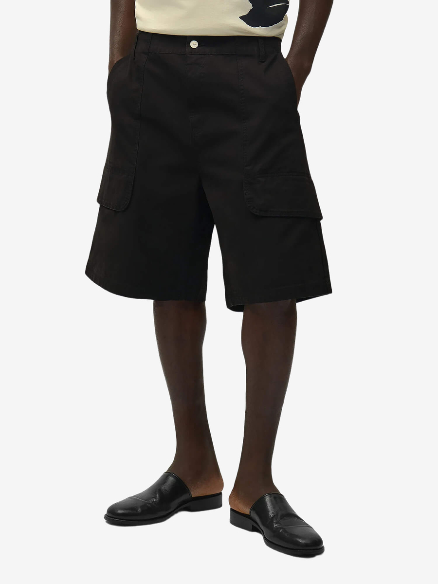 ARTE ANTWERP — Шорты Canvas Cargo Shorts Black