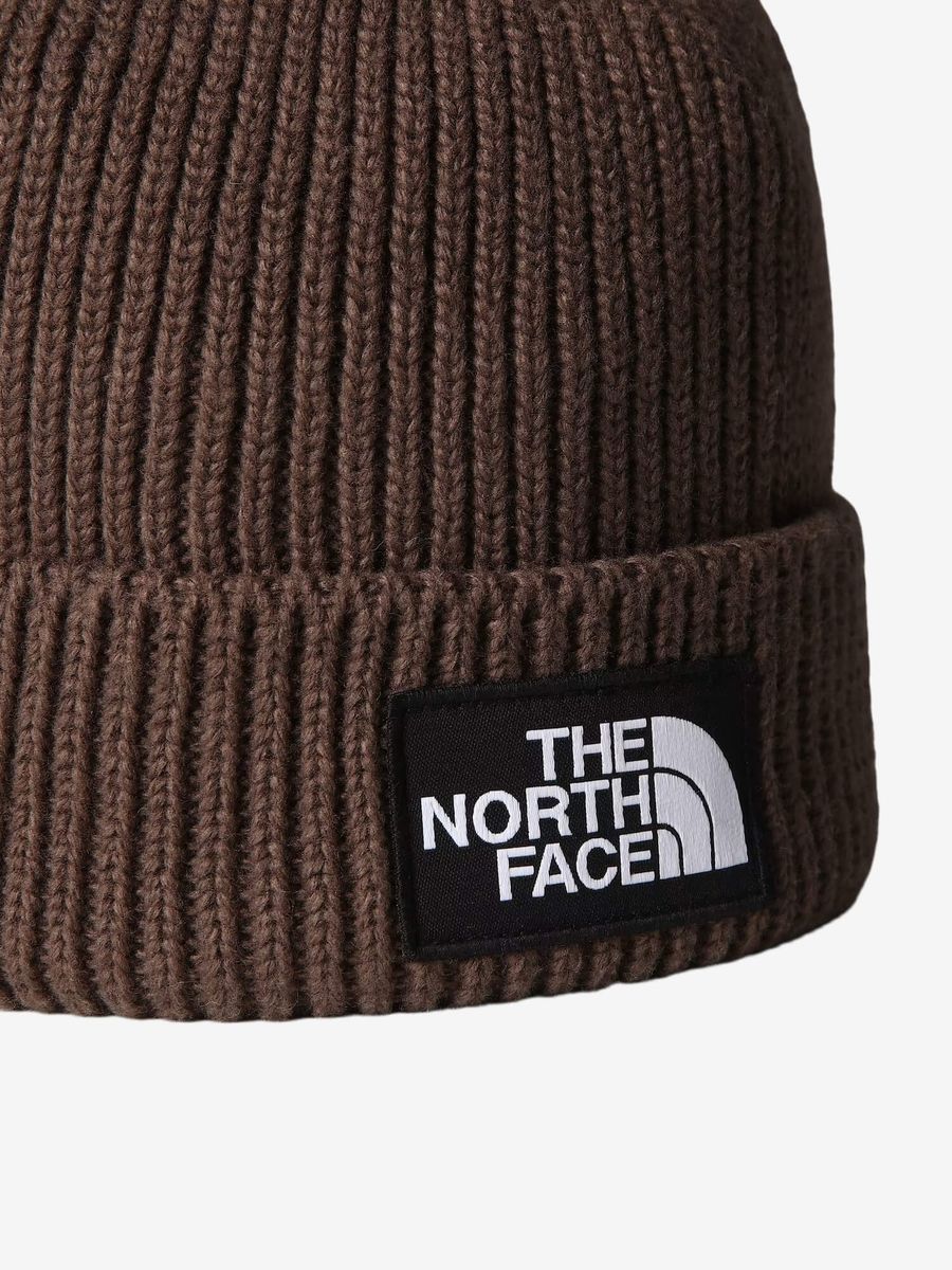 THE NORTH FACE — Шапка Logo Cuff Beanie Smokey Brown