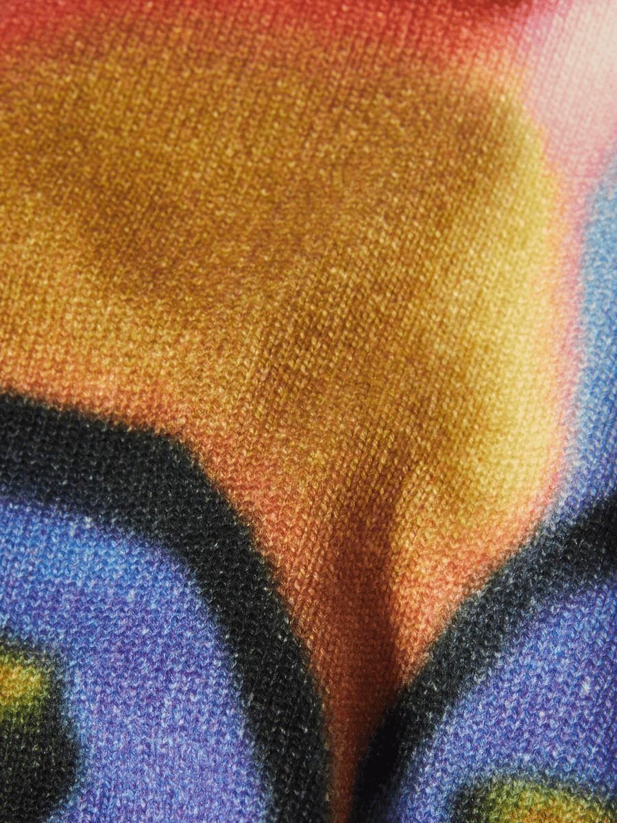 HUF — Свитер вязаный Soft Focus Crewneck Sweater Multi