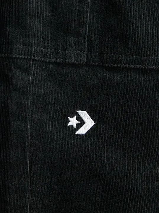 CONVERSE — Штаны Corduroy Cargo Pants Black