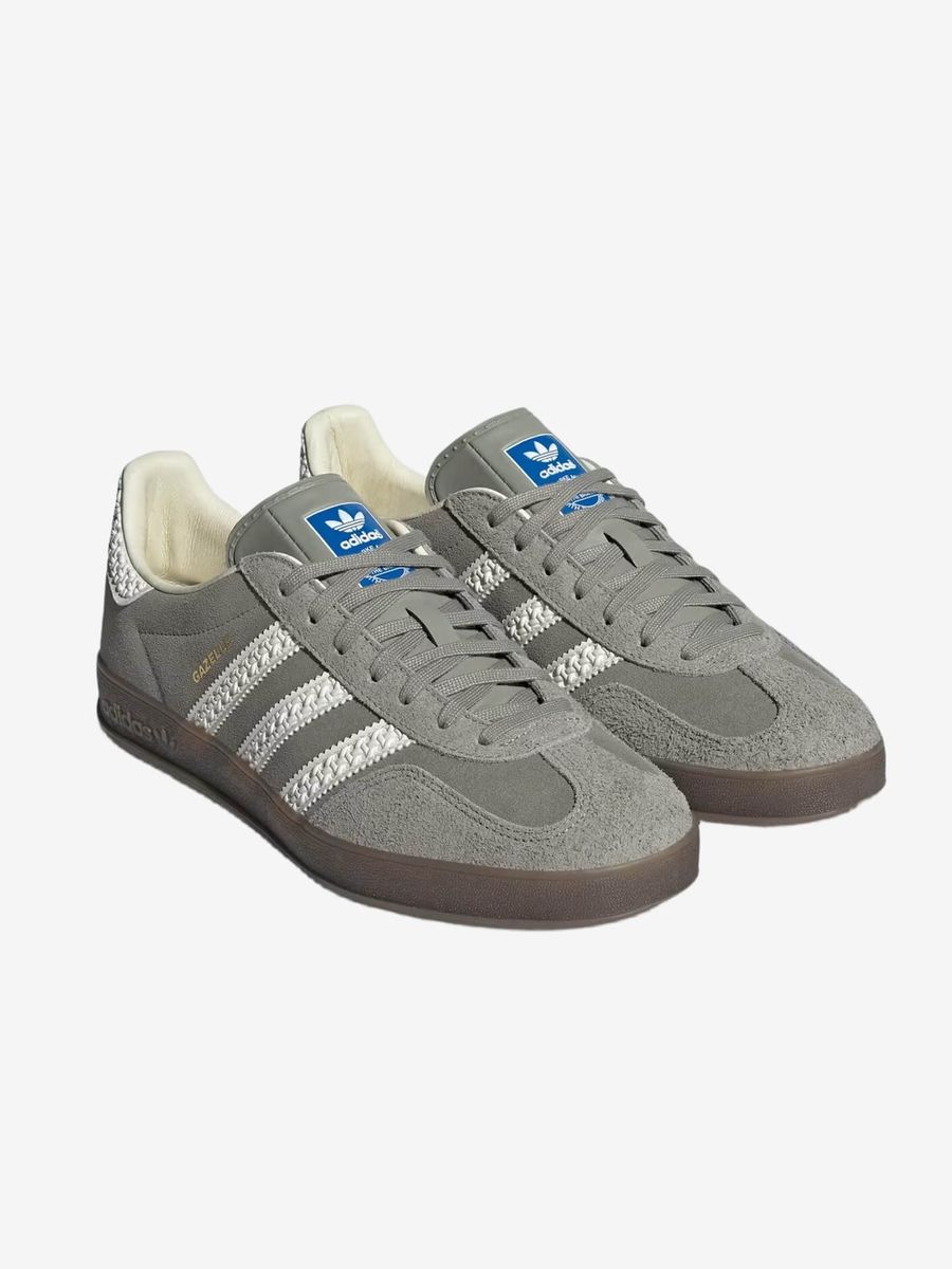 ADIDAS ORIGINALS — Gazelle Indoor Wolf Grey/White/Gum