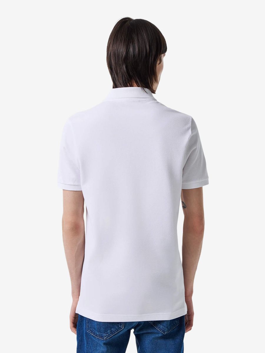 LACOSTE — Футболка Поло Slim Fit L.12.12 White