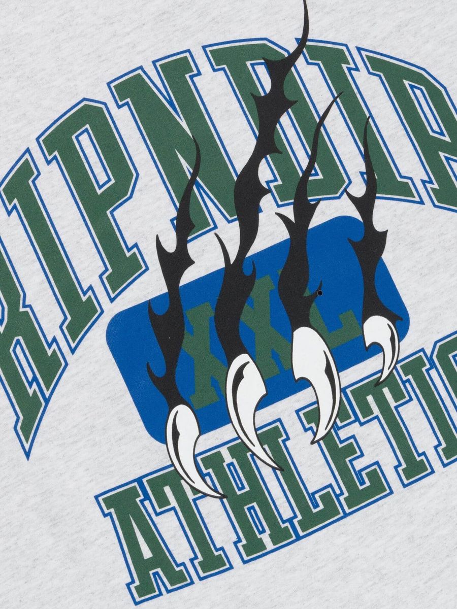 RIPNDIP — Футболка RIPNDIP Athletics Ash Heather