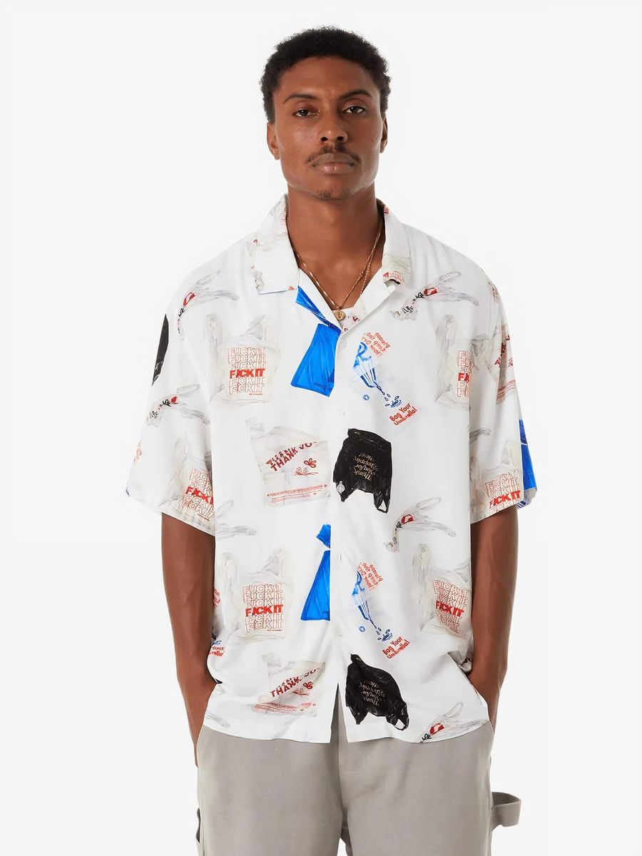 HUF — Рубашка Merida S/S Resort Shirt Multi