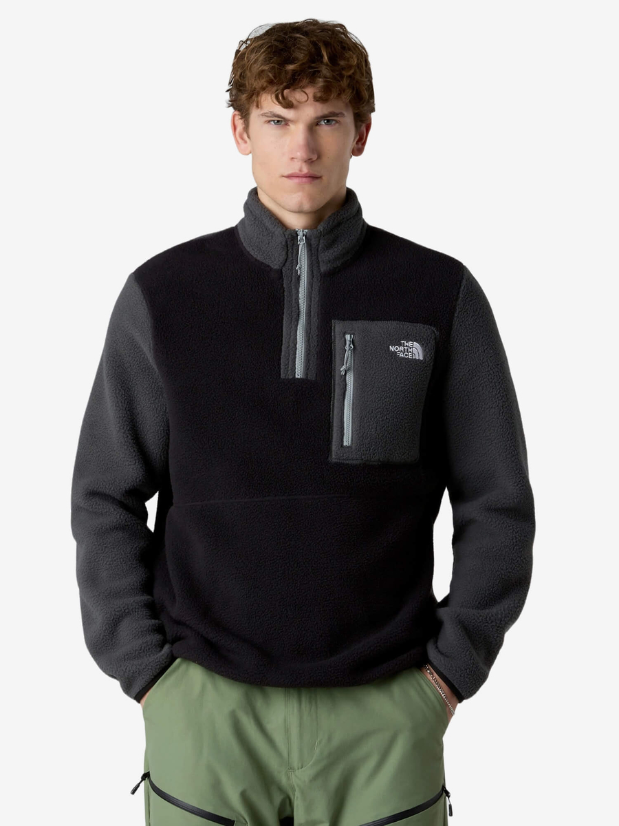 THE NORTH FACE — Свитшот Yumiori Zip Fleece Black/Grey