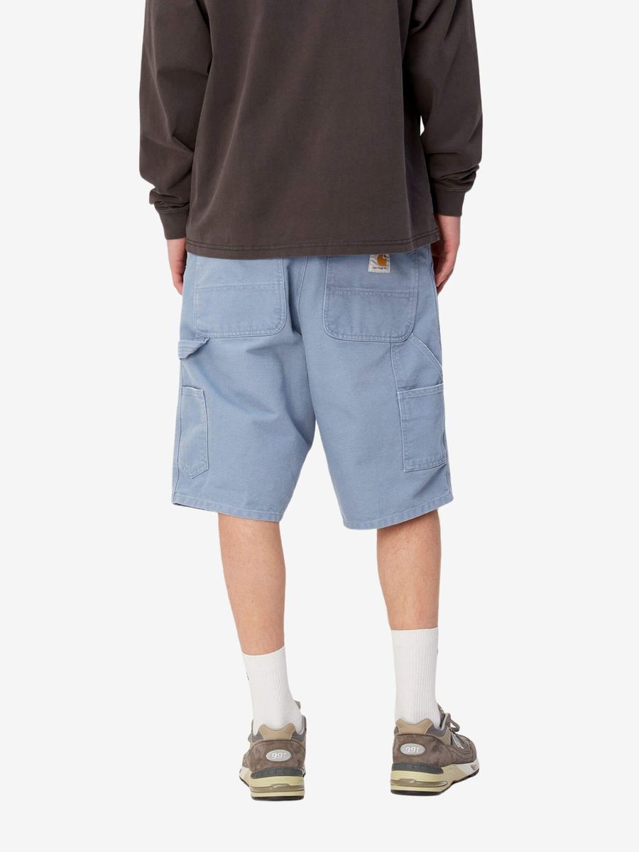 CARHARTT WIP — Шорты Single Knee Bay Blue (Aged Canvas)