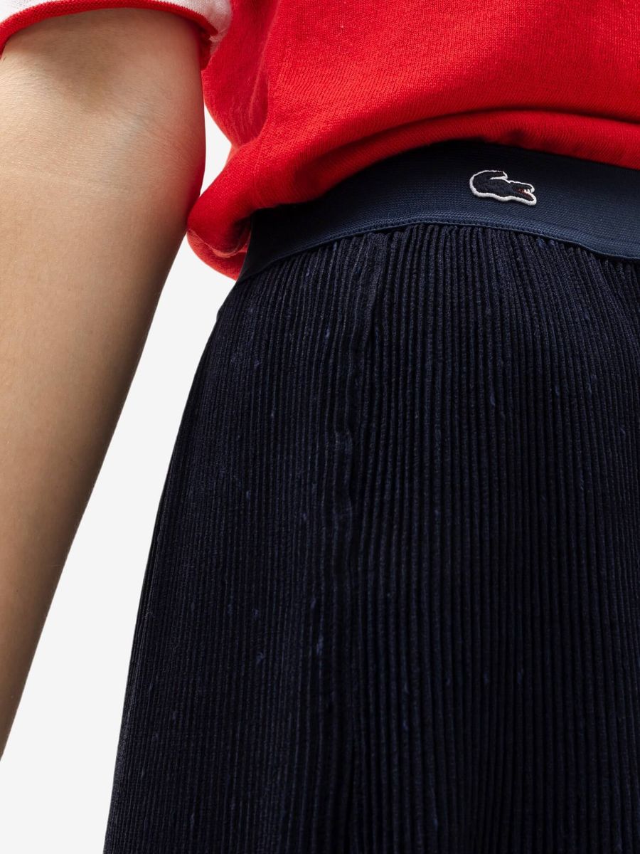 LACOSTE — Юбка Plated Skirt Navy Blue