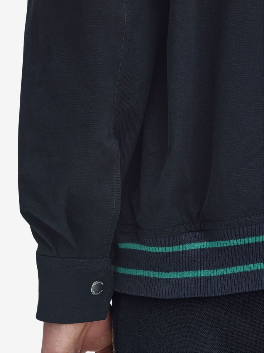 FRED PERRY — Куртка Tennis Badge Bomber Jacket Navy