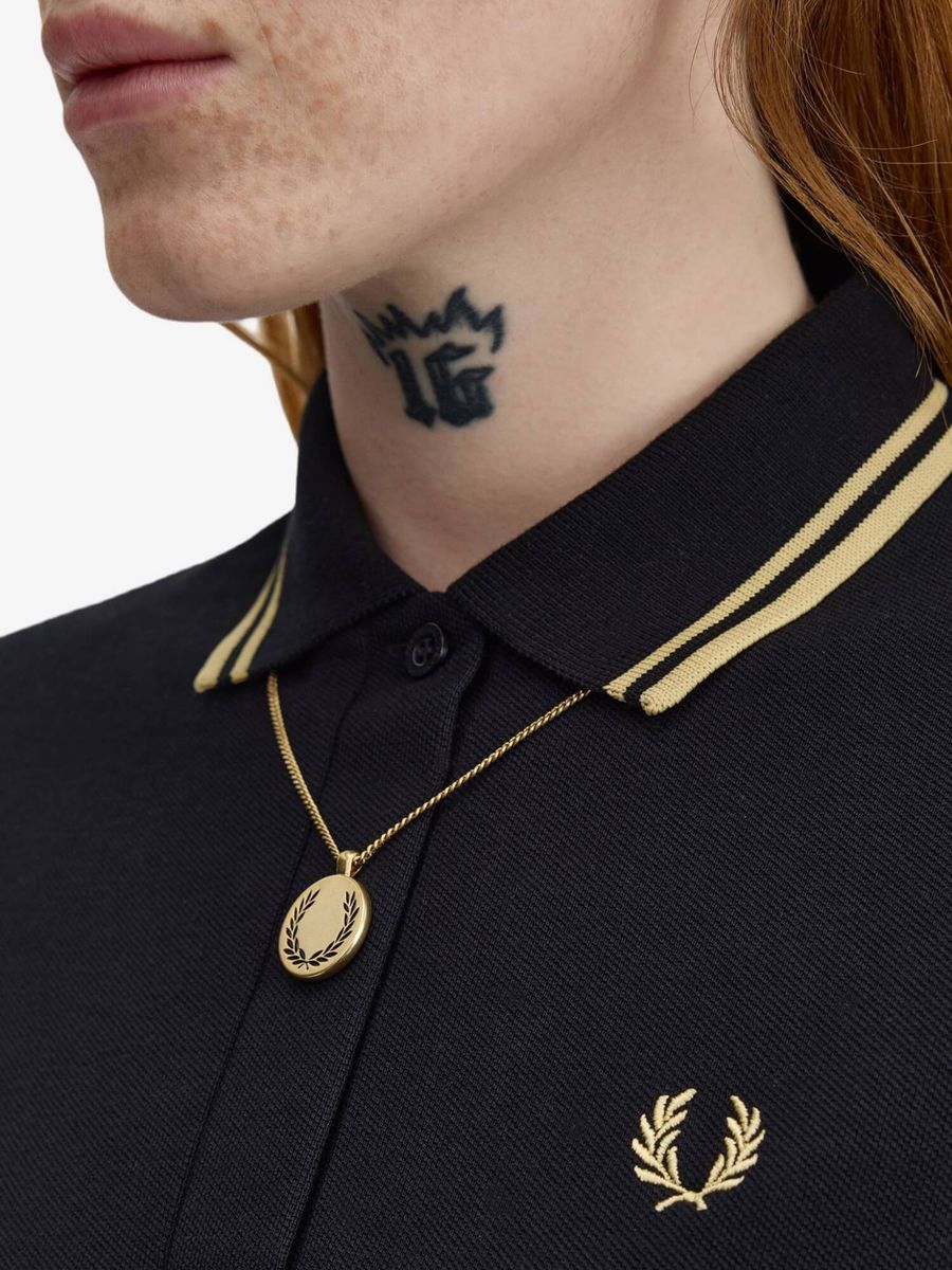FRED PERRY — Подвеска Laurel Wreath Pendant Necklace Gold