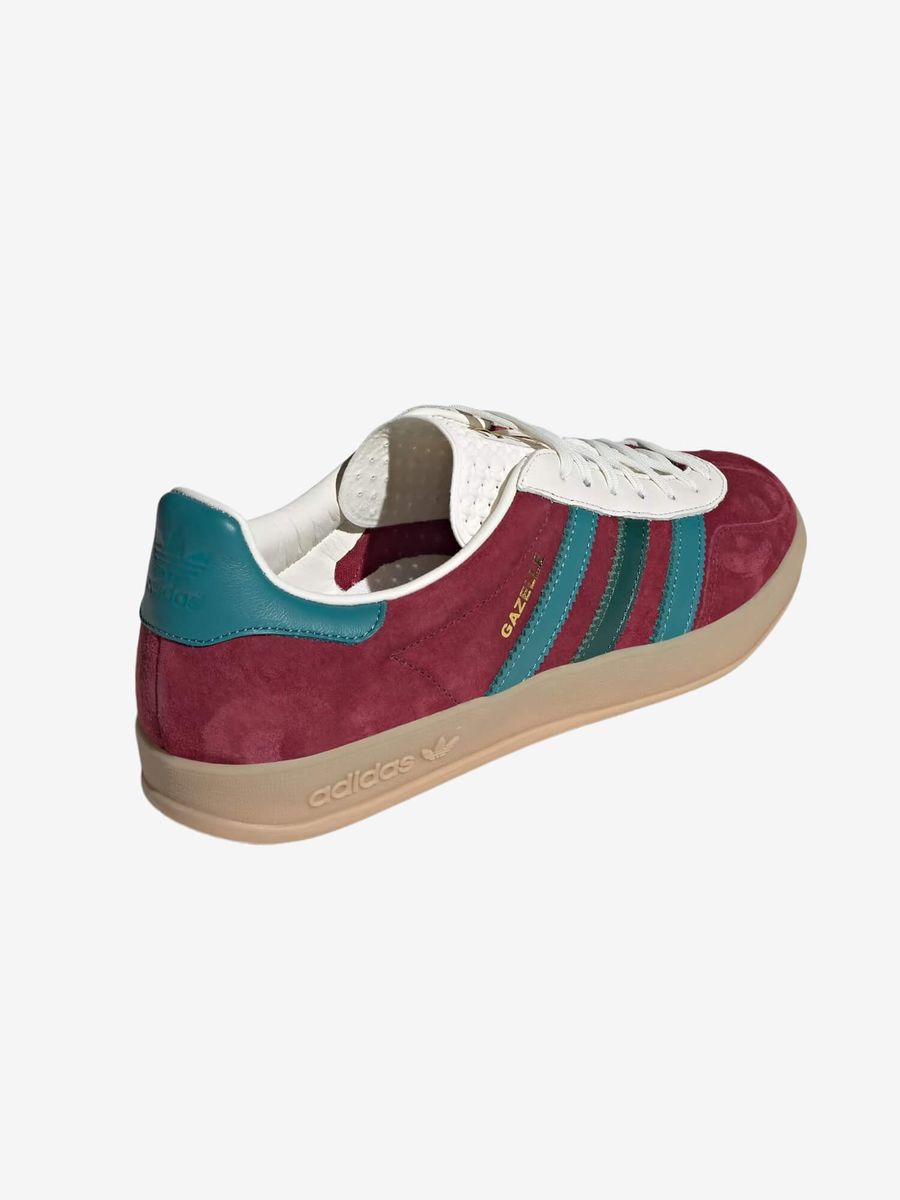 ADIDAS ORIGINALS — Gazelle Indoor Burgundy/White/Green