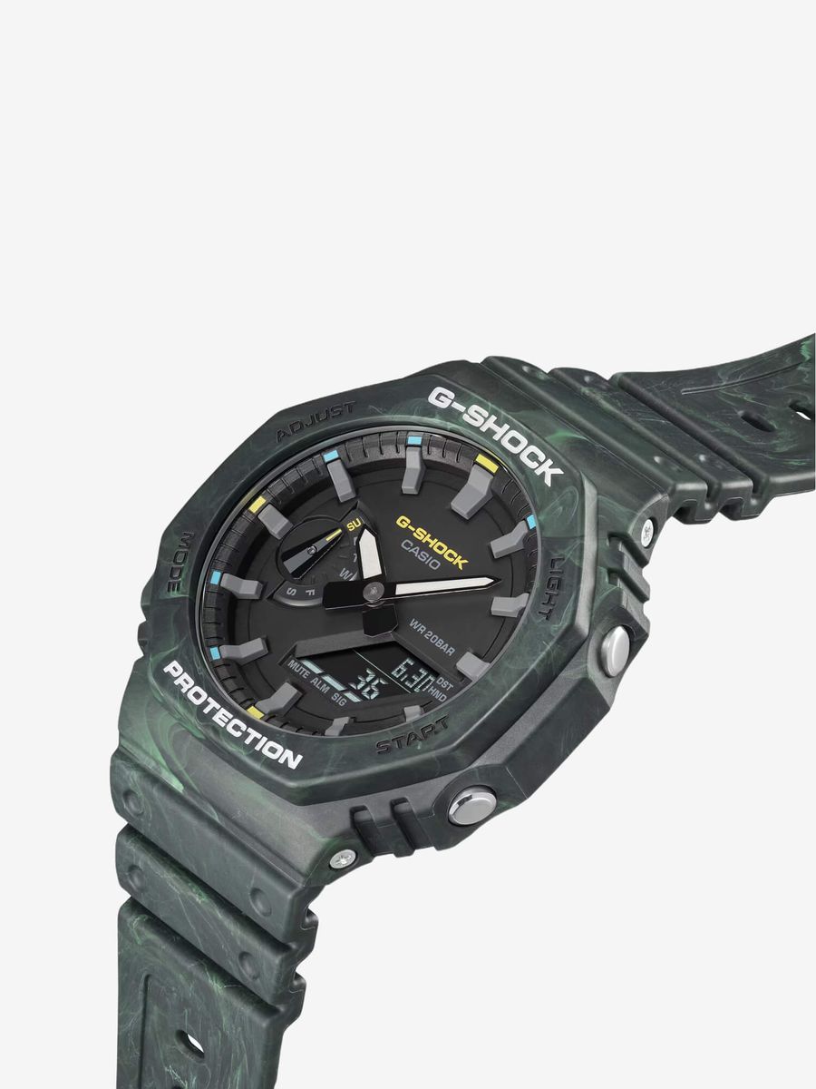 CASIO — Часы G-Shock GA-2100FR-3A Pattern Green/Black