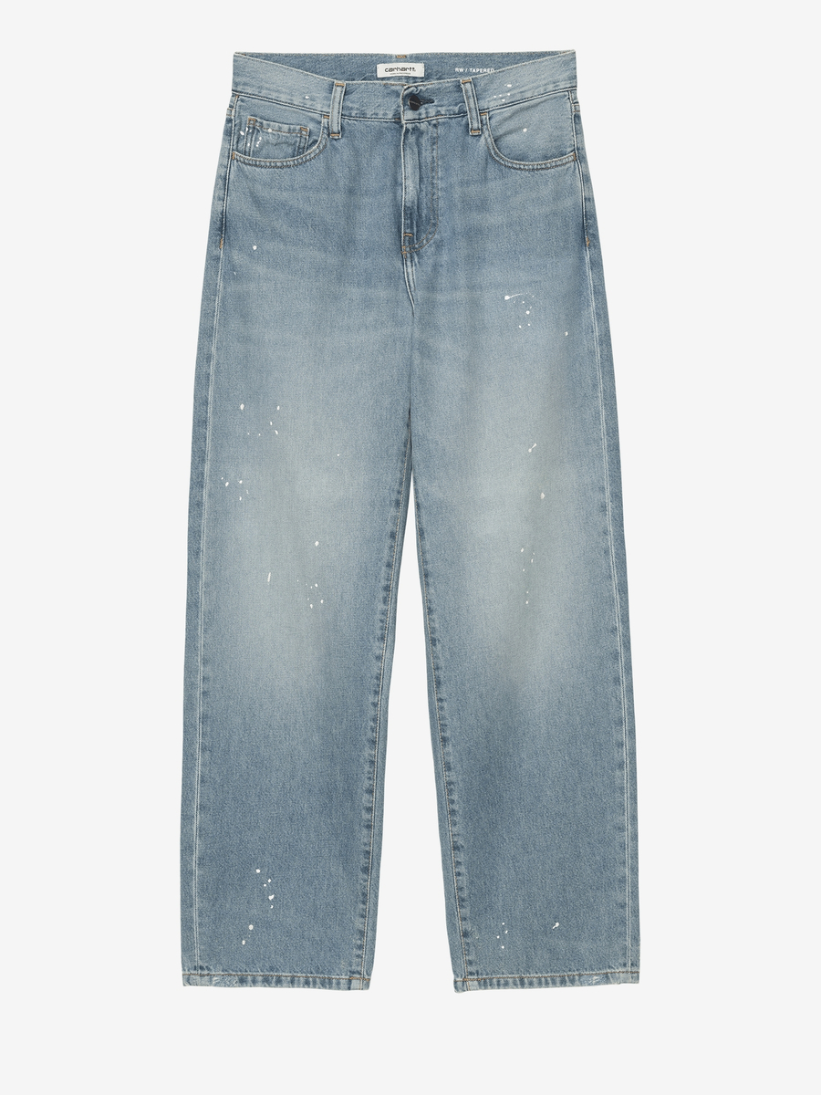 CARHARTT WIP — Джинсы W Arin Pant Blue (Destroy Wash, Splatter)