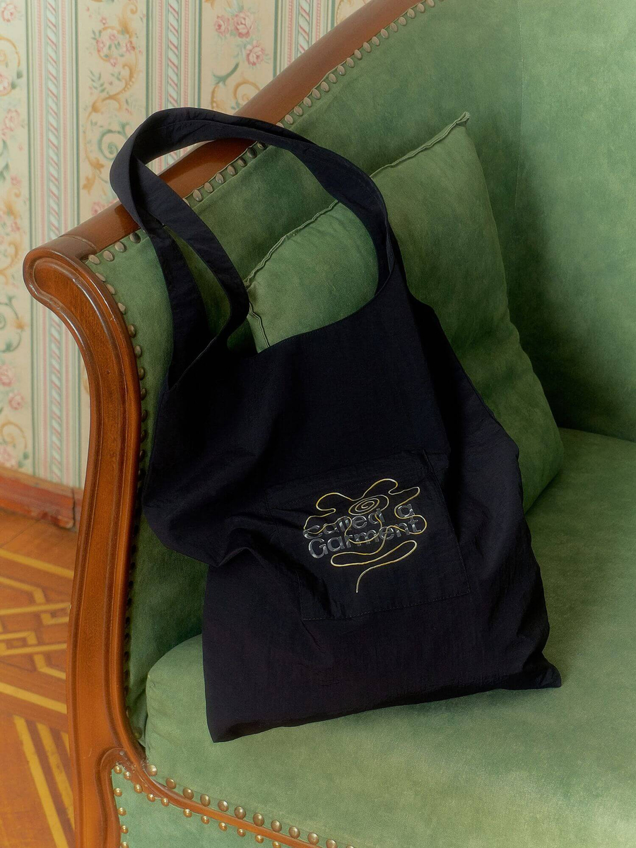 CALLED A GARMENT — Шопер Autre Tote Bag Черный