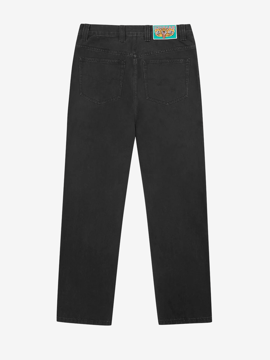 ICECREAM — Джинсы Spray Paint Running Dog Double Scoop Denim Black