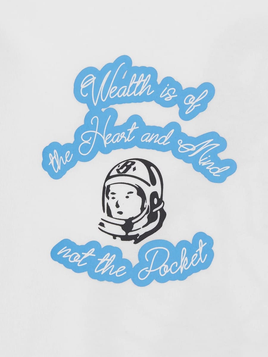BILLIONAIRE BOYS CLUB — Лонгслив Multi Graphic L/S White