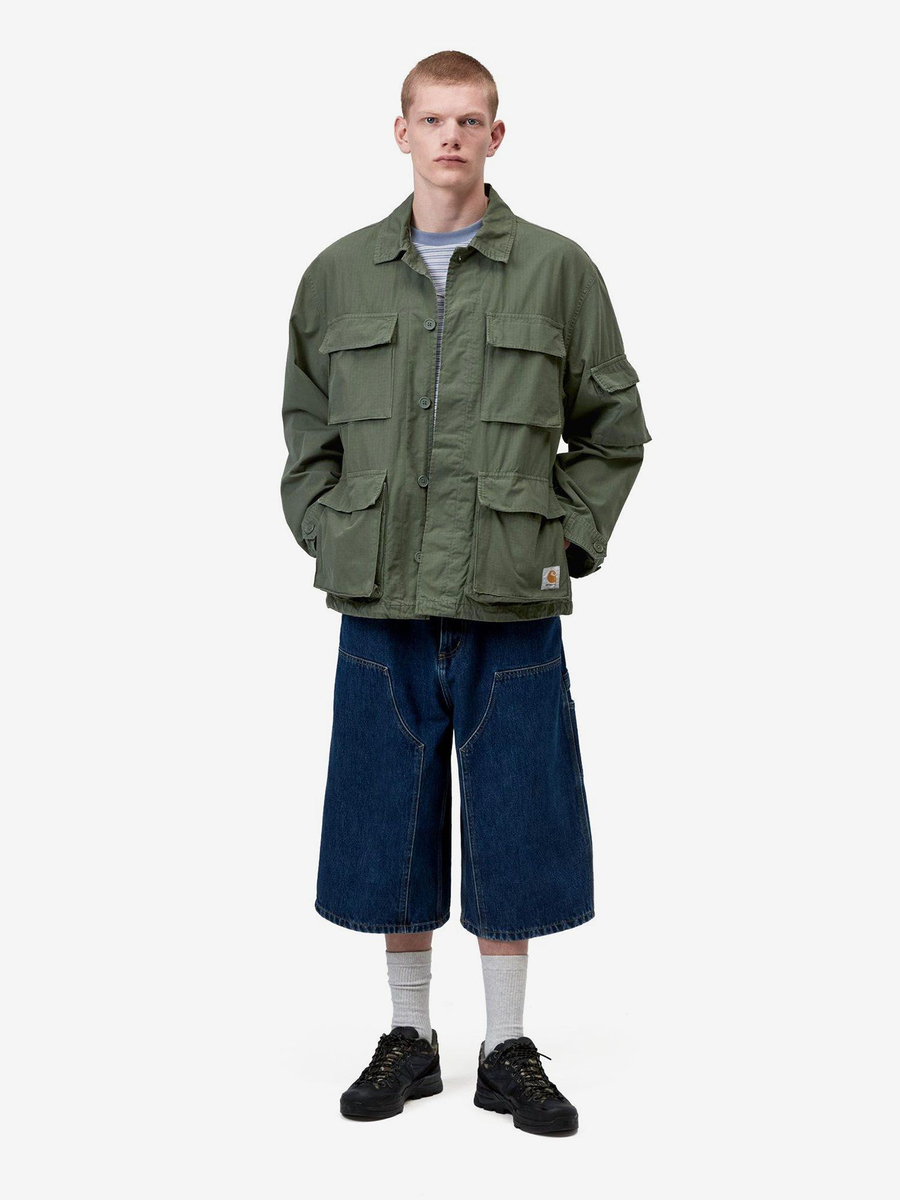CARHARTT WIP — Куртка Manderson Jacket Leaf (Garment Dyed)