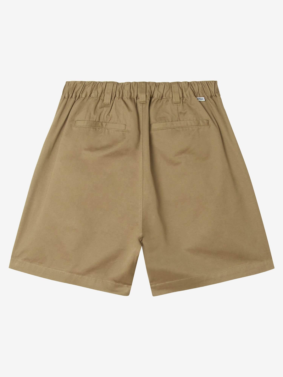 OBEY — Шорты Foster Pleated Short Mermaid