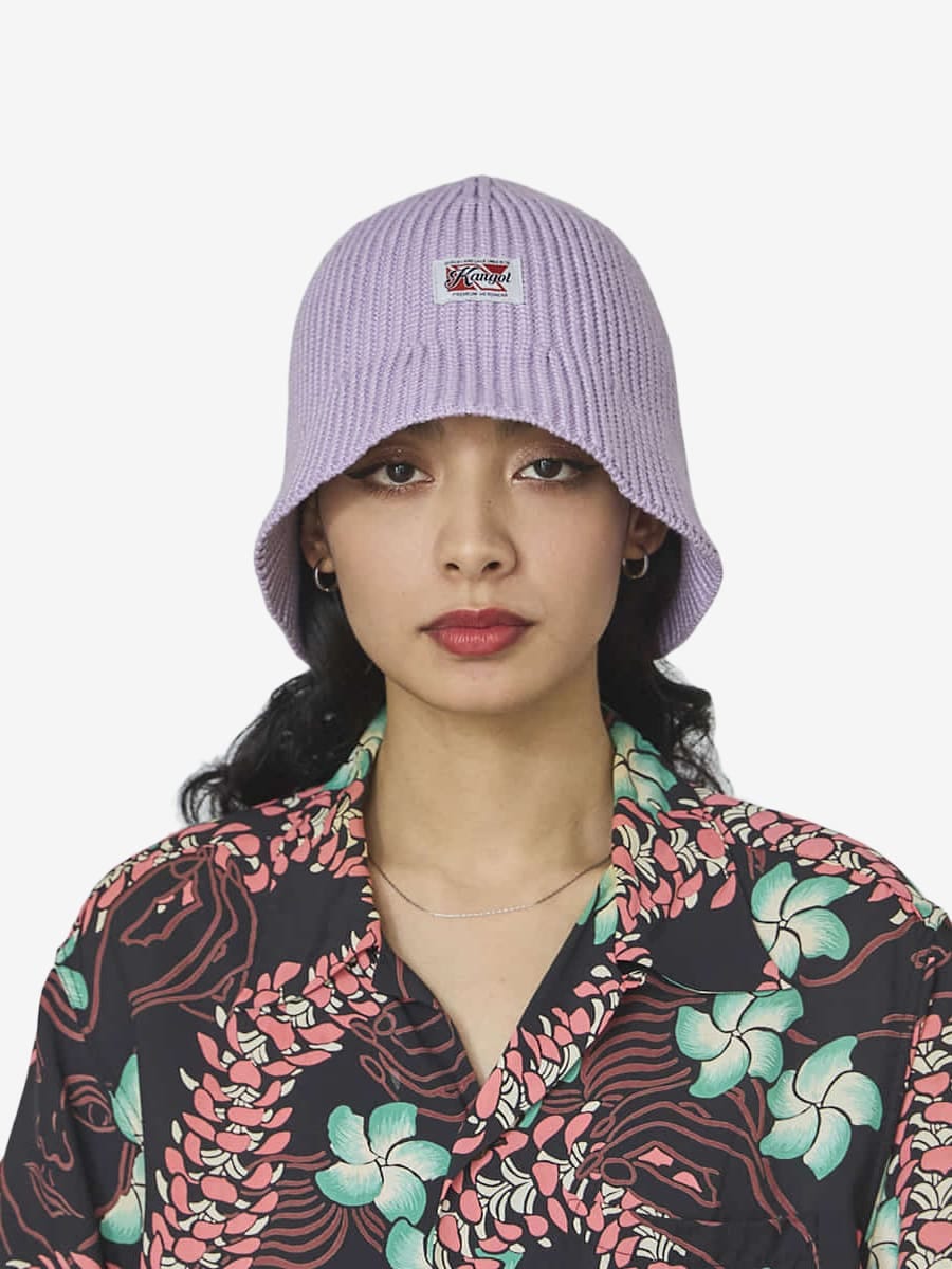 KANGOL — Панама Washed Knit Digital Lavender