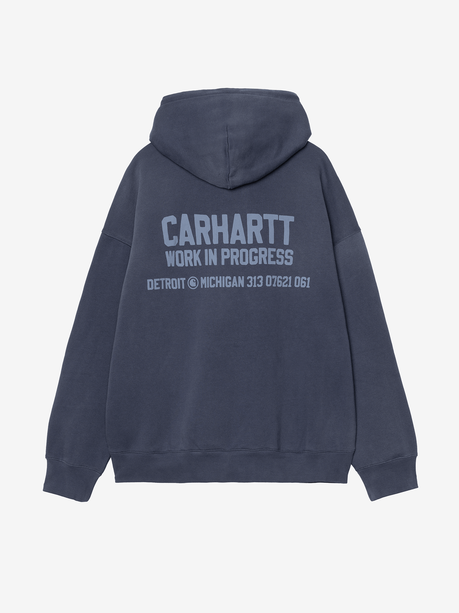 CARHARTT WIP — Худи Hooded Distance Sweat Jupiter (Stone Dyed)