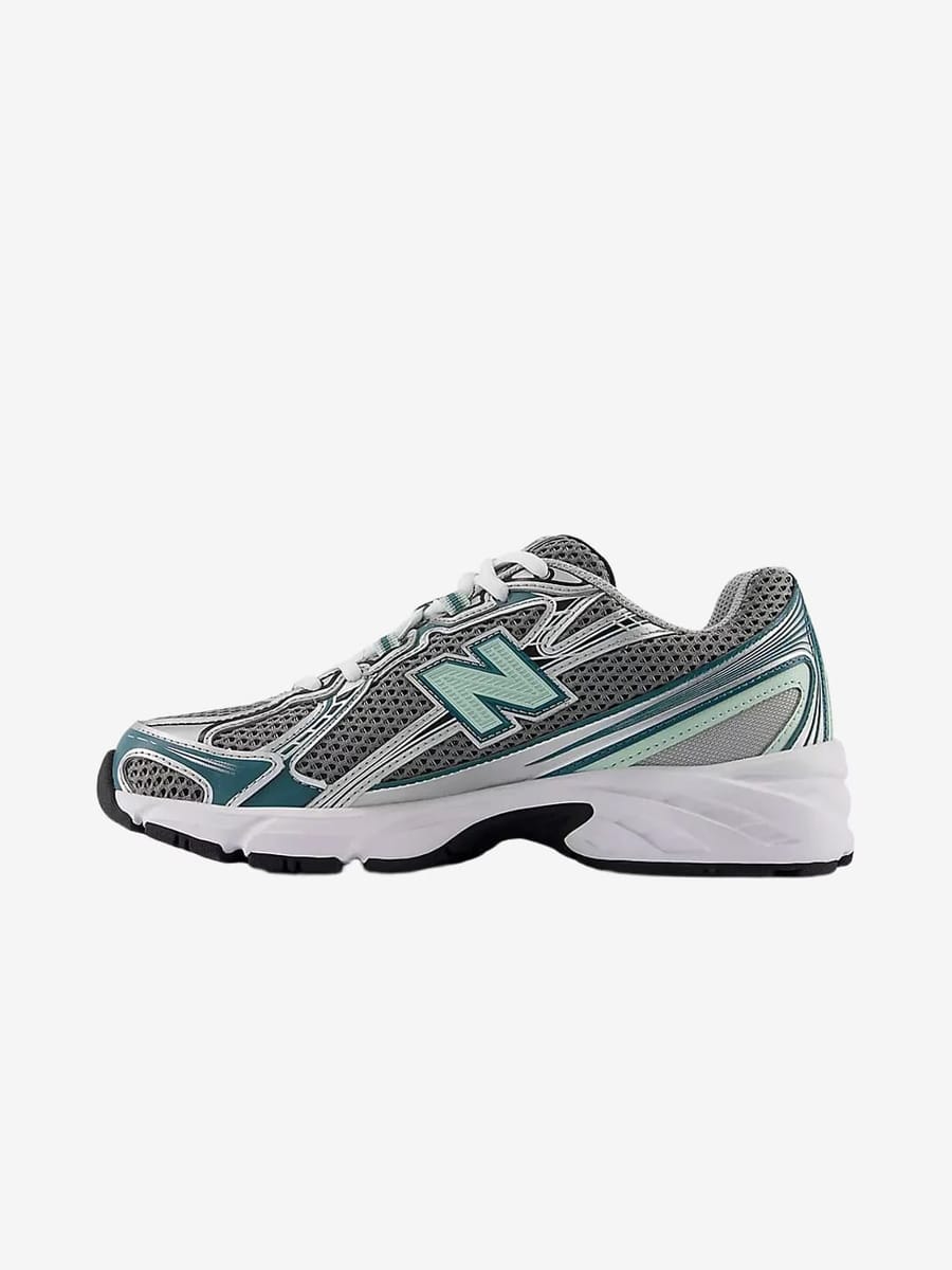 NEW BALANCE — Кроссовки 740 Silver Metallic/New Spruce