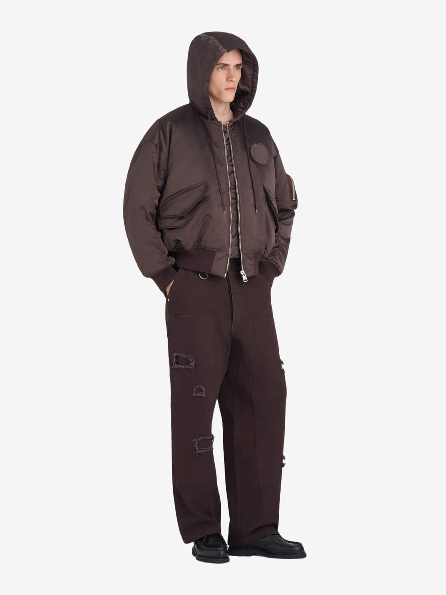 ÉTUDES STUDIO — Куртка Oversized Bomber Jacket Shale