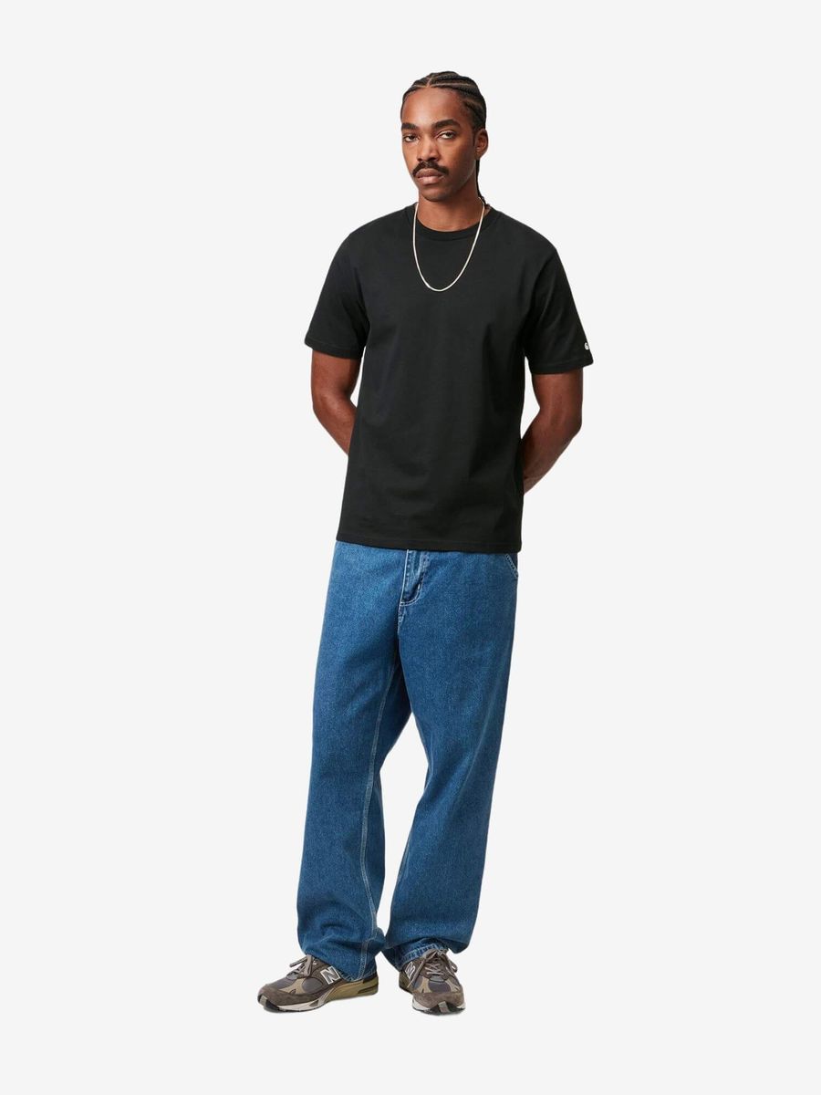 CARHARTT WIP — Футболка S/S Base Black/White