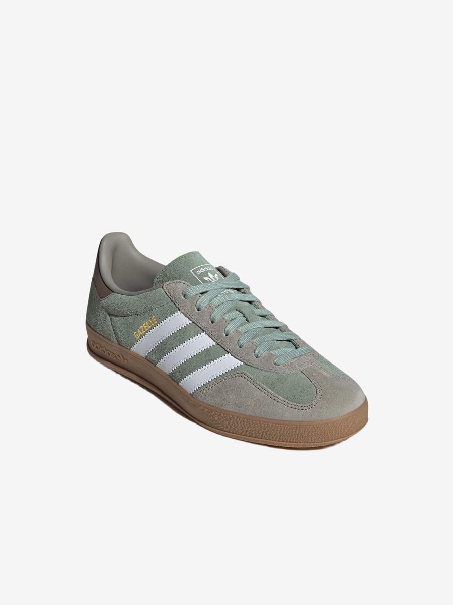 ADIDAS ORIGINALS — Gazelle Indoor Silver Pebble/Silver Green