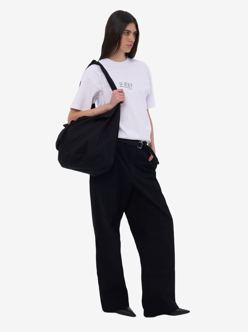 ZNY — Сумка-Шоппер Taffeta SS25 Black (Crumpled)