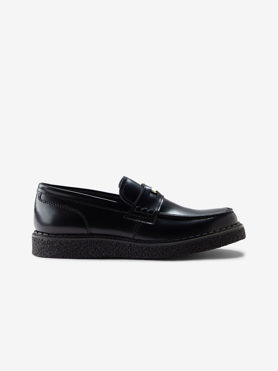 FRED PERRY — Туфли George Cox Leather Penny Loafer Black