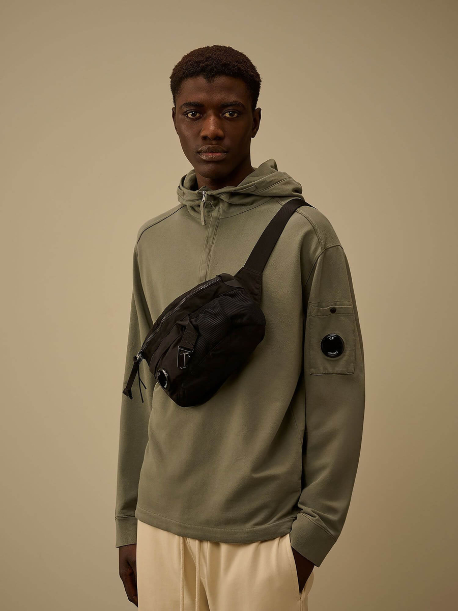 C.P. COMPANY — Сумка Nylon B Lens Waistbag Black