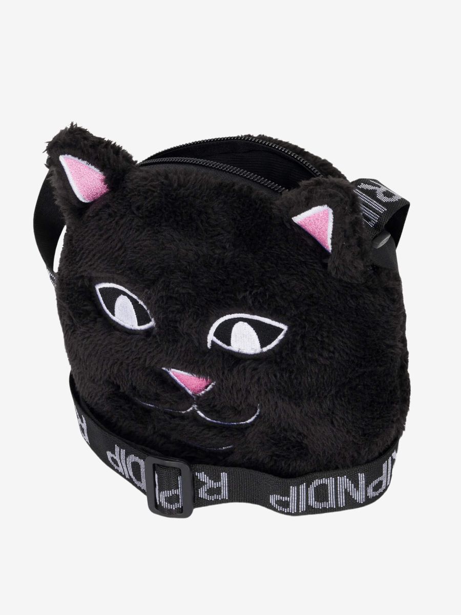 RIPNDIP — Сумка Lord Nermal Sherpa Crossbody Black