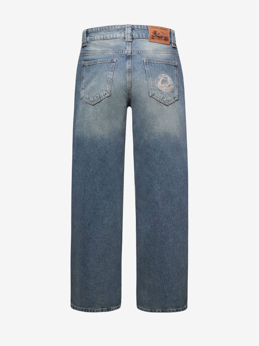CALLED A GARMENT — Джинсы Pastoral Wide Vintage Indigo