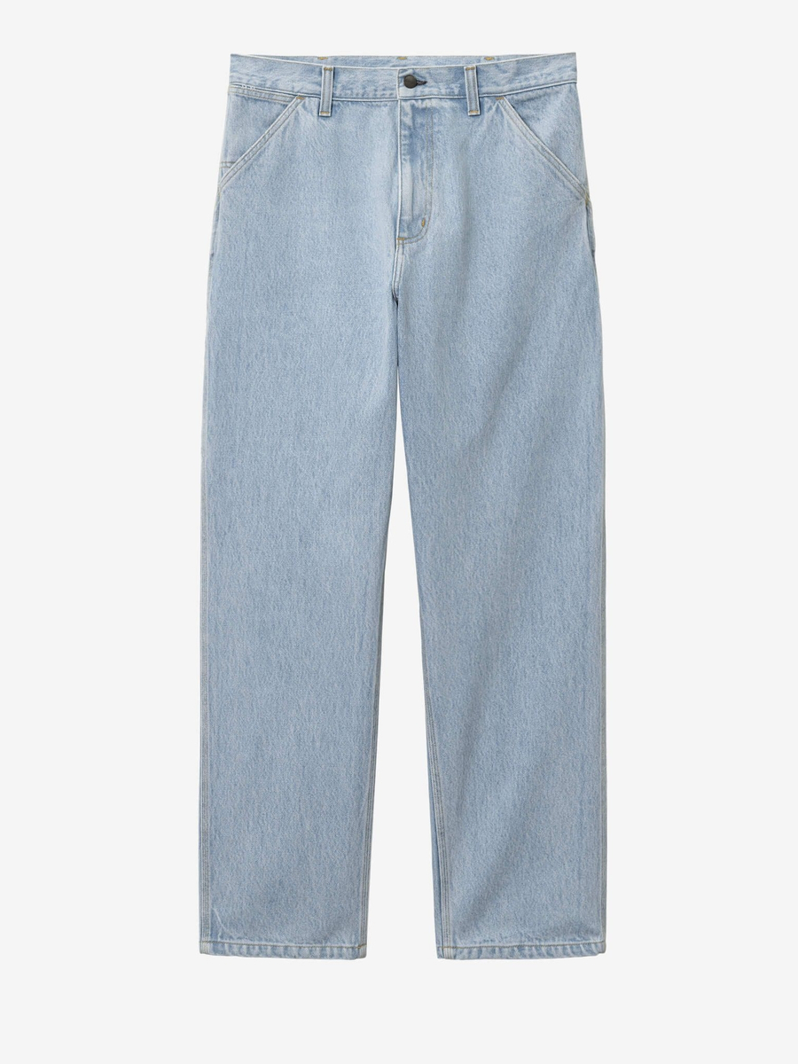 CARHARTT WIP — Джинсы Single Knee Blue (Heavy Stone Bleached)