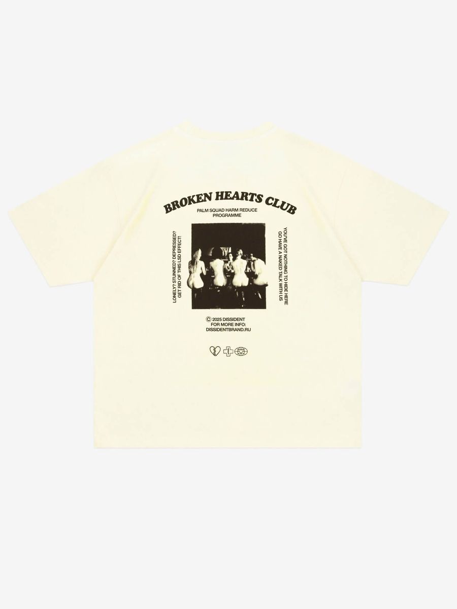 DISSIDENT — Футболка BHC Dyed Tee Champagne