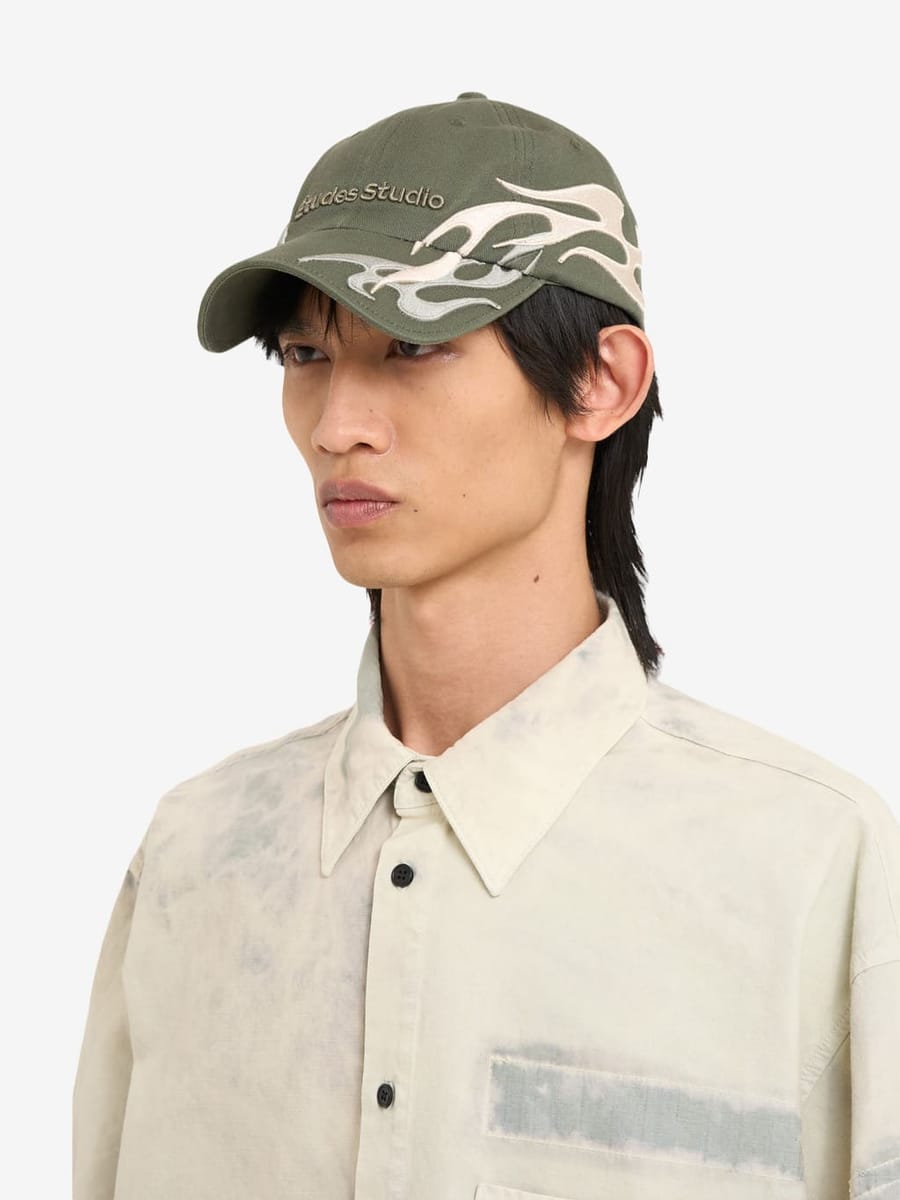 ÉTUDES STUDIO — Кепка Cap Flaming Khaki
