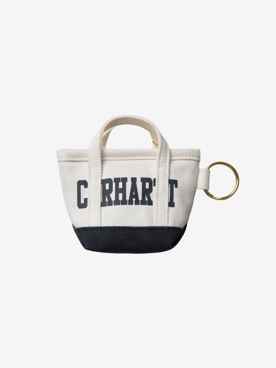 CARHARTT WIP — Брелок Mini Tote Bag keychain Natural/Blue