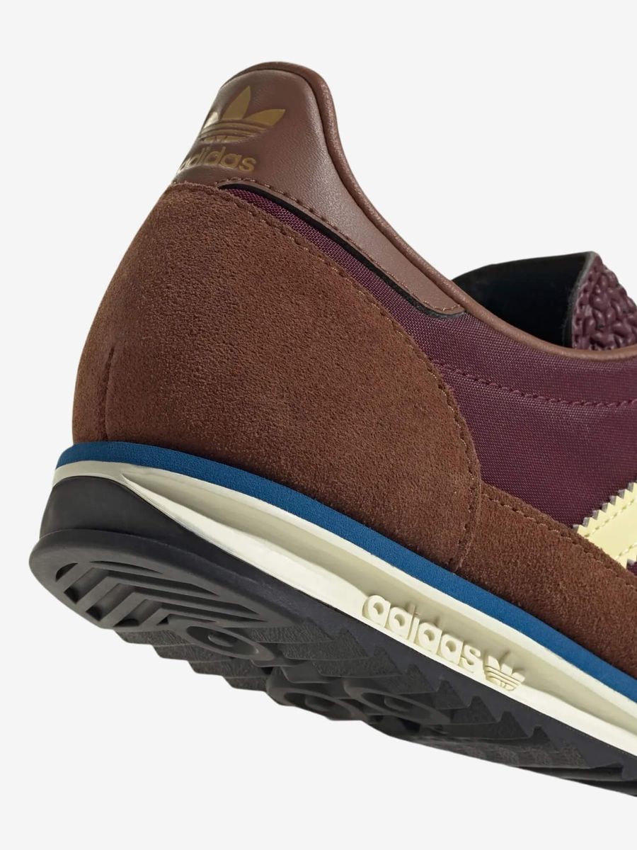 ADIDAS ORIGINALS — Кроссовки SL 72 OG Maroon/Almost Yellow/Preloved Brown