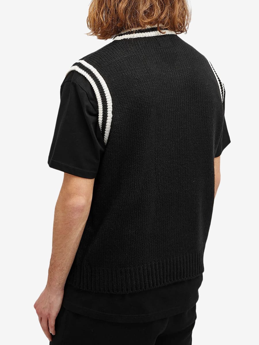 OBEY — Жилет Вязанный Alden Sweater Vest Black