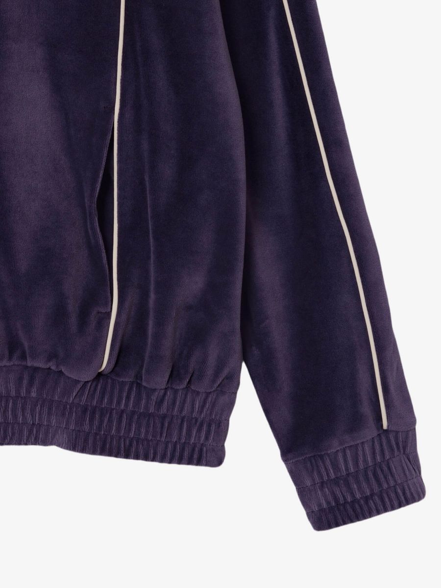 LACOSTE — Олимпийка W Velour Cropped Violet